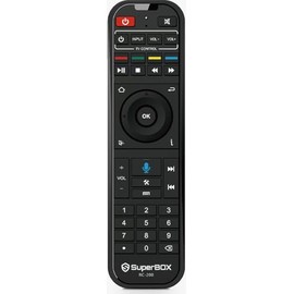 Universal Super Box Voice Remote Control, Original Bluetooth Remote Control with Voice Command Compatible with Superbox S1, S2, S3, S4, S5 Max, S5 Pro, S6 Max, S6 Ultra, S6Pro, Elite Pro+, Elite Ultra