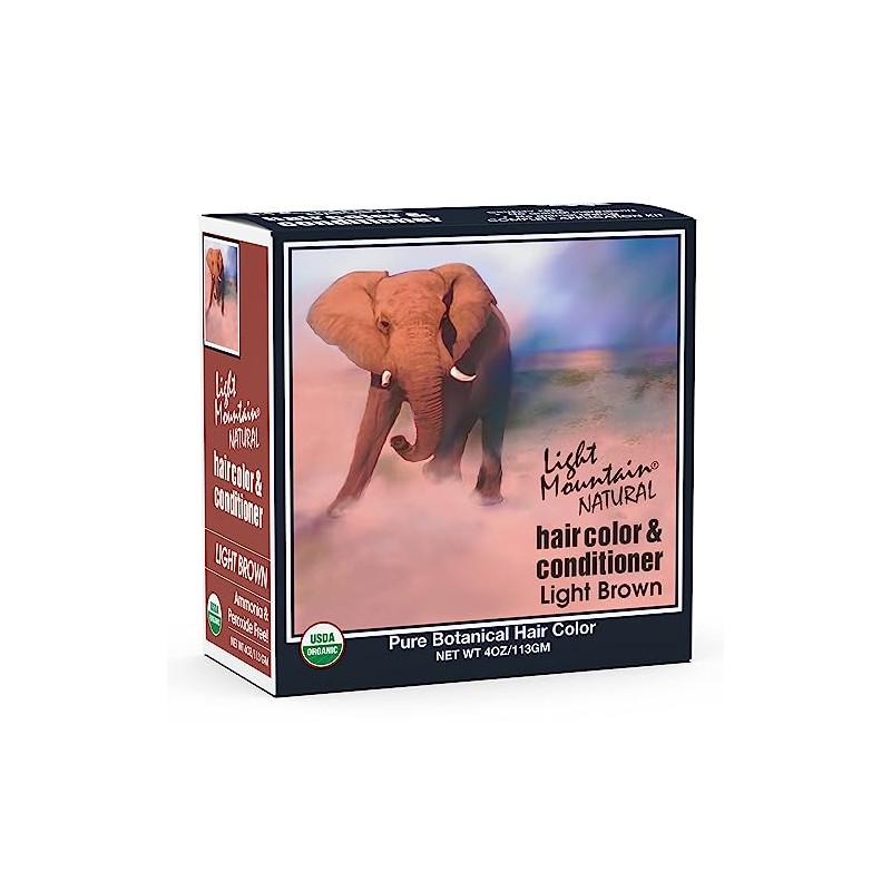 Light Mountain Henna Light Brown (1x4 Oz)
