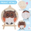 WEBEEDY Owl String Art Kit Craft Cupcake DIY Nail String