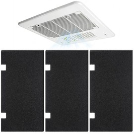 Dianrui 3 PCS RV A/C Filter Replacement for Dometic AC Cover, 14" x 7.5" Duo-Therm Rv Air Conditioner Filters, RV Air Conditioner Parts for Dometic 3104928.019
