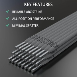 SOUNDACTURE E6013 Welding Rod 3/32" 1lb Carbon Steel Stick Electrodes for Arc Welding Machine - Easy Strike, Smooth Arc, Reliable Performance