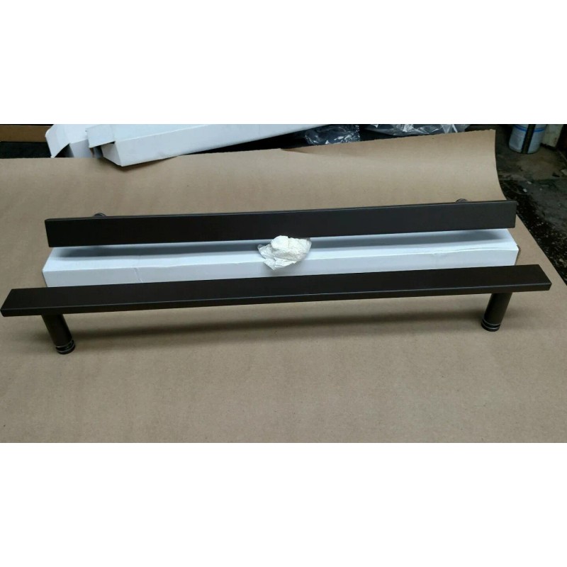 THE SHOWER DOOR SHOWER DOOR FLAT TOWEL BARS 18" or