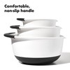 OXO Good Grips 3- Piece Plastic Mixing Bowl Set, 2500
