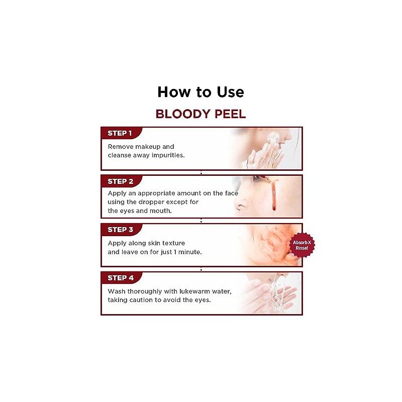 SKIN1004 Zombie Beauty Bloody Peel AHA 17 Peeling Solution 1.01