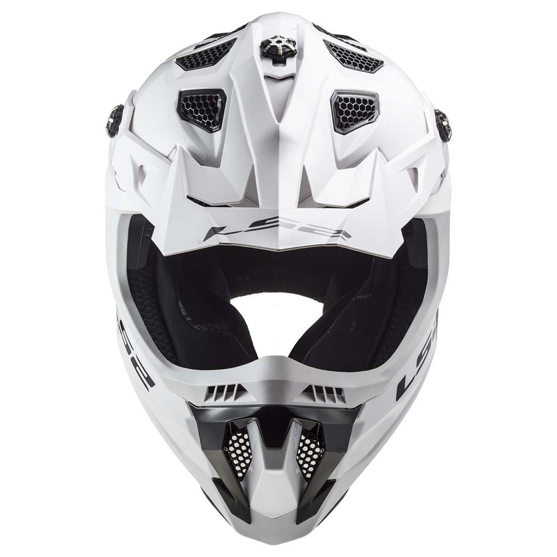 LS2 Helmets MX-Off Road Subverter Evo Helmet (Gloss White -