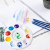 6 Pack Paint Tray Palettes, Plastic Paint Pallet for Kids