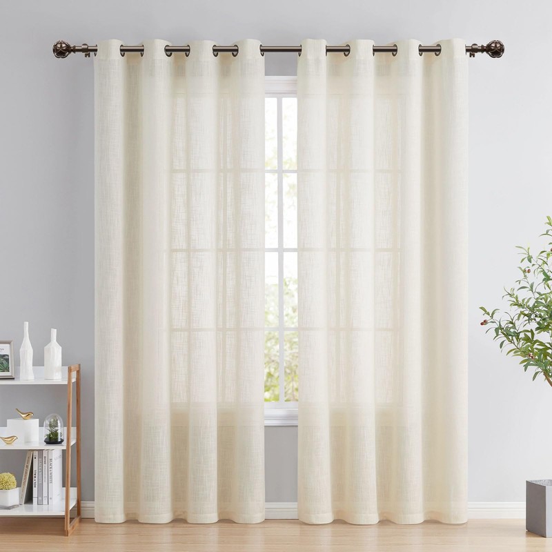 KAMANINA Curtain Rods for Windows 72 to 144 Inches (6-12ft)