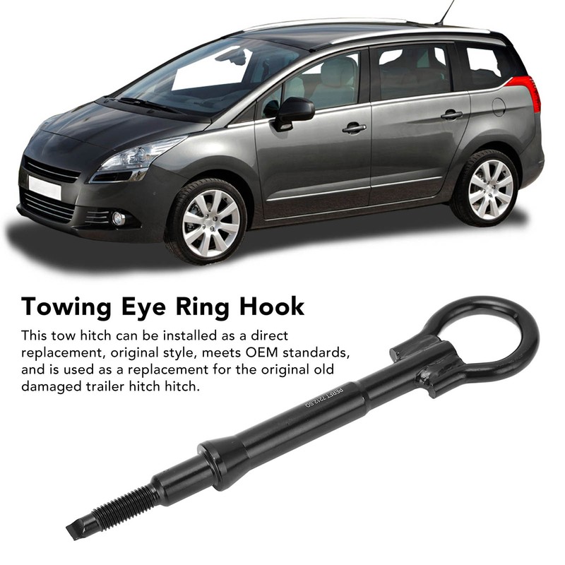 Towing Eye Ring Hook Forged Steel High Hardness 674421 Car