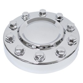 MOTOKU Front Wheel Center Hub Cap Chrome for Ram 4500 5500 Cab & Chassis 2011-2018
