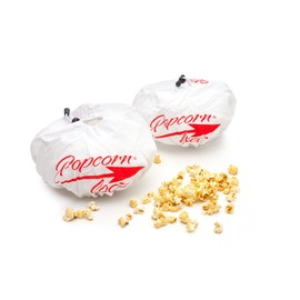 popcornloop Replacement Caps Pack of 2 Original Design Suitable for Corn Popcorn Machine 100% Cotton Machine Washable