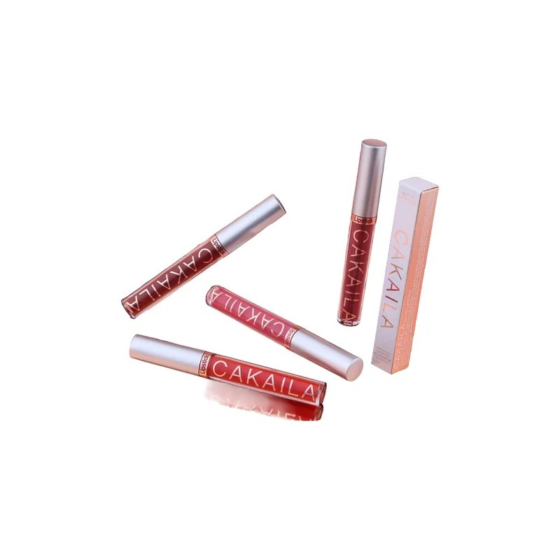 Brillo Labial Cakaila 18colors 1pza Impermeable