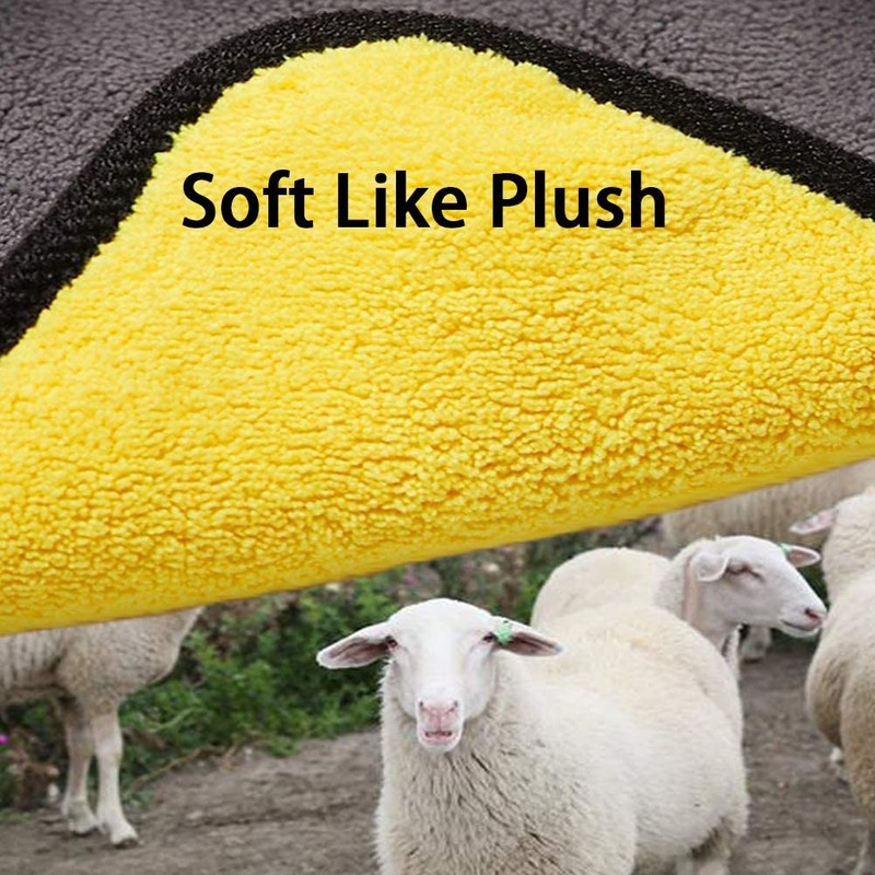 ILLUVA Extra Thick Microfibre Cleaning Cloths Towels, Super Absorbent Micro