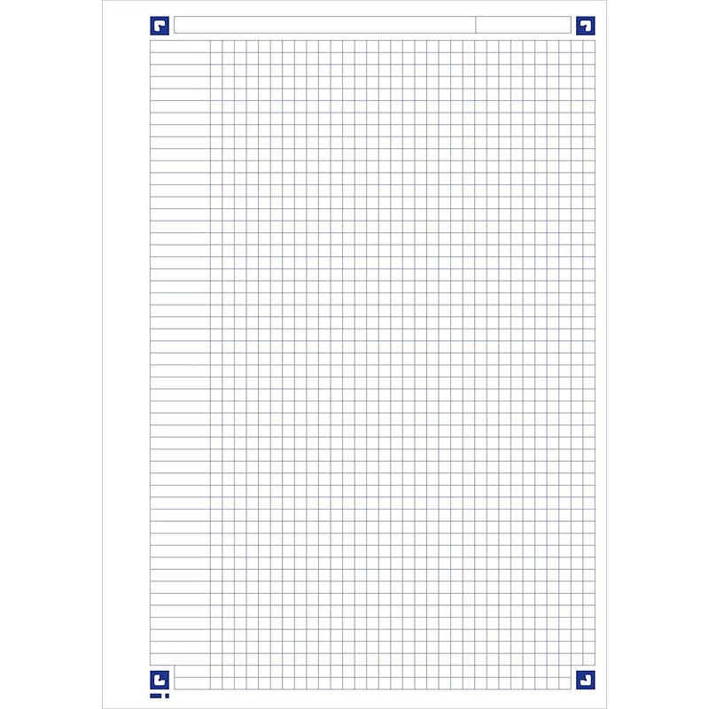 Oxford A4 Squared 100 Pages Notebook