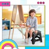 Delxo Folding Step Stool,11 Inch Non-Slip Foldable Step Stools for