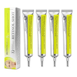 Botoxmix & Vita-A Retinol Shot Wrinkle-Lift Tightening Cream, High-Strength Retinoid for Anti-Aging, Anti Wrinkle Cream - Natural Pore Minimizer, Wrin