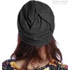 Dhana Style 3-Way Twisted Turban Elastic Stretch Loop Mask Beanie