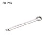 sourcing map Split Cotter Pin, 4mm x 40mm Stainless Steel