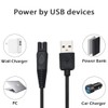 Marg USB Charger Cord for Hatteker RSCX-9608 Trimmer & Electric
