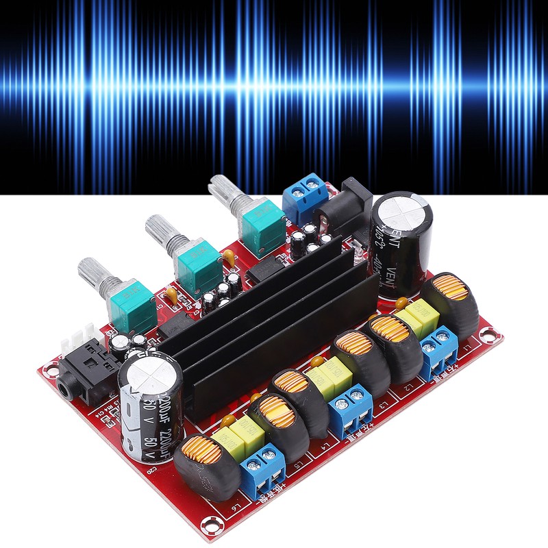 Digital Power Amplifier Board XHM139 TPA3116D2 2x50W+100W 2.1 Channel Power