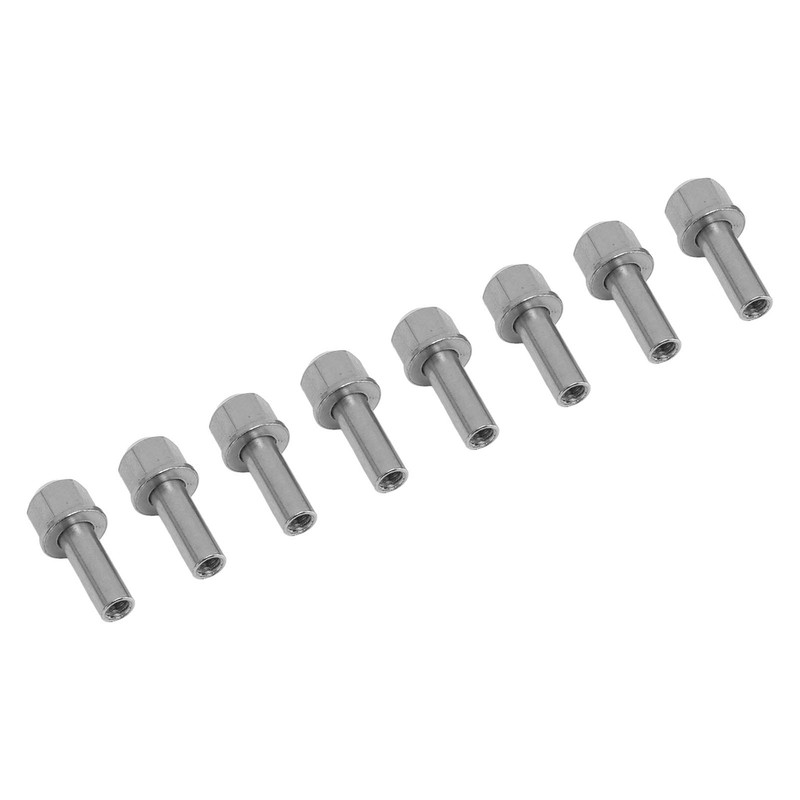 8 Pcs RC Wheel Hub Extension Nut Stainless Steel High