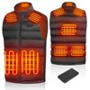 Laijar Heated Vest for Men Women,Heated Vest with 16000mAh Battery