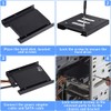 SSD Mounting Bracket 2Pack, 2.5'' SSD HDD to 3.5" Metal