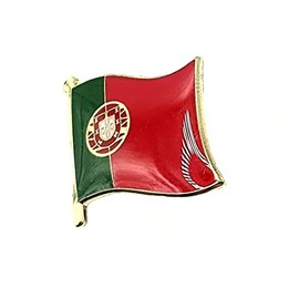 Portugal Portuguese Metal Country Flag Pin Badge