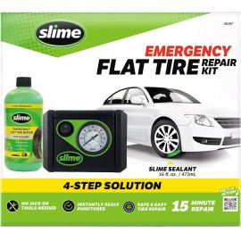 Slime 50107 Smart Spair Emergency Tire Repair Kit