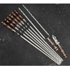 Outdoor Grill Barbeque Grill Accessories - Grill Skewers Set with