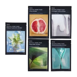 Aviv Gum Crack Sheet Mask Sticker 10 sheets Vita / 아비브 껌딱지 시트 마스크 스티커 10매입 비타