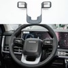 ZiWen Interior Trims Steering Wheel Cover Accessories for Hyundai Santa
