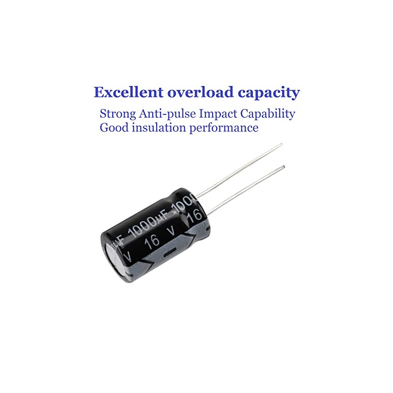 OCR 24Value 500pcs Electrolytic Capacitor Assortment Box Kit Range 0.1uFï¼1000uF