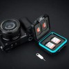 JJC Deluxe 8 Slots Compact Memory Card Case Holder Box