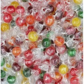 King of Sweets Assorted Sour Balls Old Fashioned Hard Candy Individually Wrapped - 1 Pound