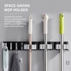 Mop Holder With Hooks Broom Holder Drilling & Nail-free Wall