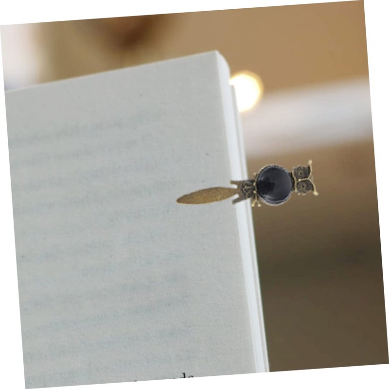 Operitacx Eule Buchmarker Buchseiten Marker Dekorative Lesezeichen Mit Edelstein Einlage