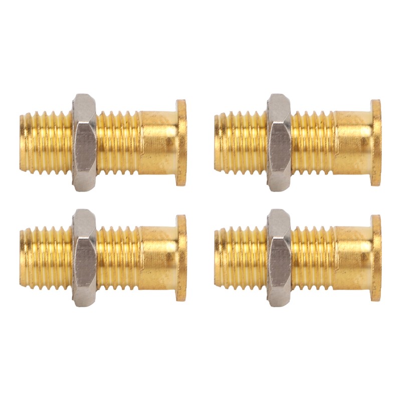20Set 21.140 4mm Panel Banana Socket Copper Female Gold Plated