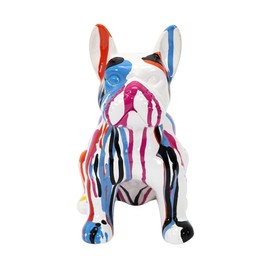 THE HOME DECO FACTORY Ceramic Bulldog Sculpture 20 cm