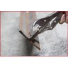 KS Tools 115.1076 Wide and flat jaw locking pliers, 205mm