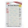80 Chart Mounts--Removable, 1"