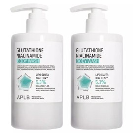 APLB 글루타치온 클렌징케어 사계절 나이아신아마이드 바디워시 300ml 2개 APLB Glutathione Cleansing Care All-Season Niacinamide Body Wash 300ml 2pcs