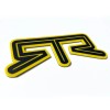 FMS Gear (1) YELLOW RTR Emblem Fits FORD MUSTANG Rear