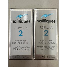 Nailtiques Formula # 2 - 1/4 oz / 7 ml - 2pc + FREE Shipping