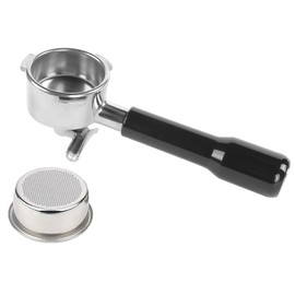 Espresso Portafilter 54mm Double Spout Compatible with Breville Bambino Plus (BES500) Infuser (BES840XL) 54mm Breville Barista Series-ABS Handle - Stainless Steel Filter Basked Included