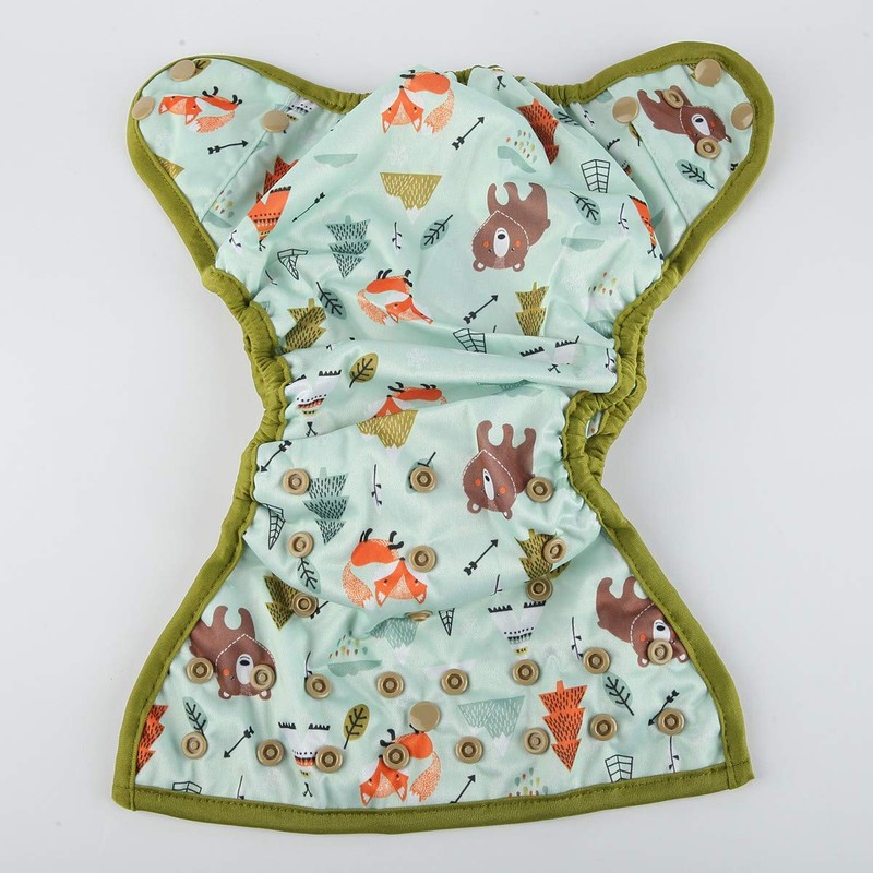 Sigzagor - Pañal para bebé, talla única, 4,5 kg a