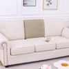 Smiry Waterproof Couch Cushion Covers, Stretch Jacquard Thick Sofa Cushion