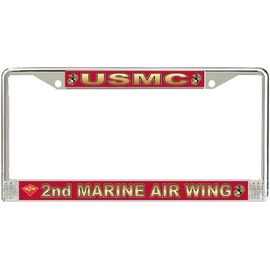 MilitaryBest 2nd Marine Air Wing License Plate Frame