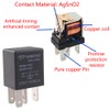 ESUPPORT Car Heavy Duty Relay Switch 12V 30A SPST 4Pin