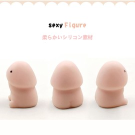5-Piece Squeezable Low Resistance Stress Relief Toys, Decompression Toys, Squishy, Hold to Relieve Stress, Soothing