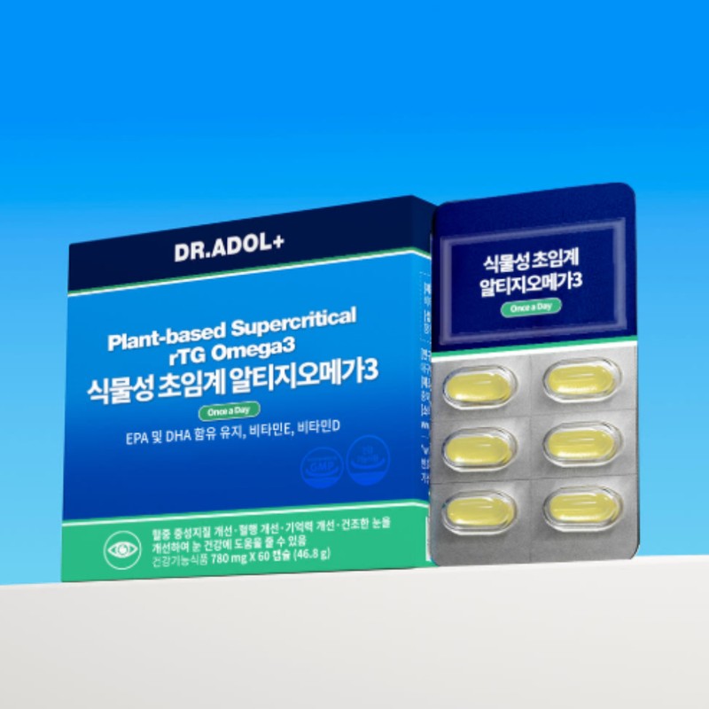 Doctor Adol Dr. Adol Omega 3 Eye Vitamin D E
